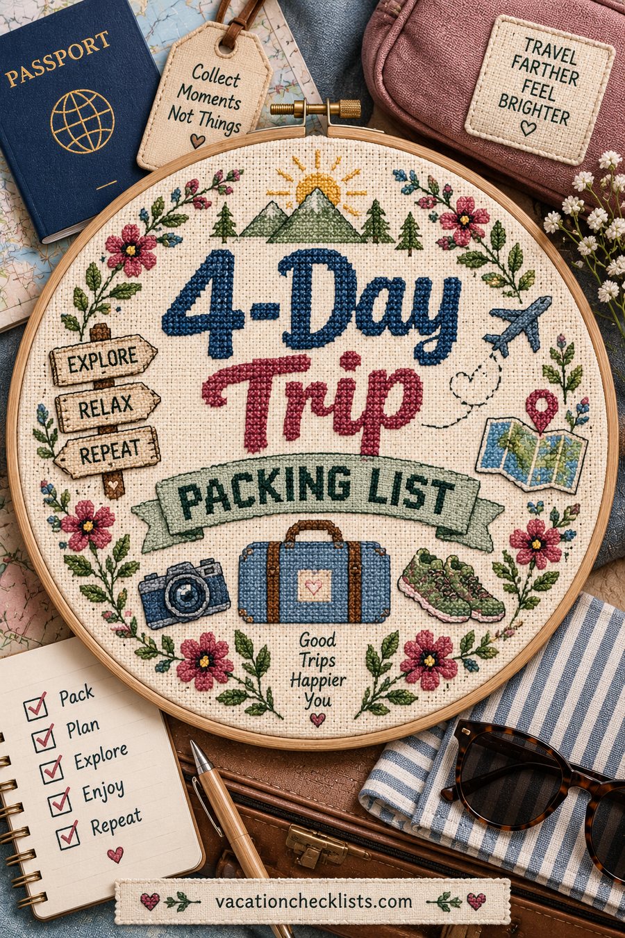 How to Pack for 4-Day Trips