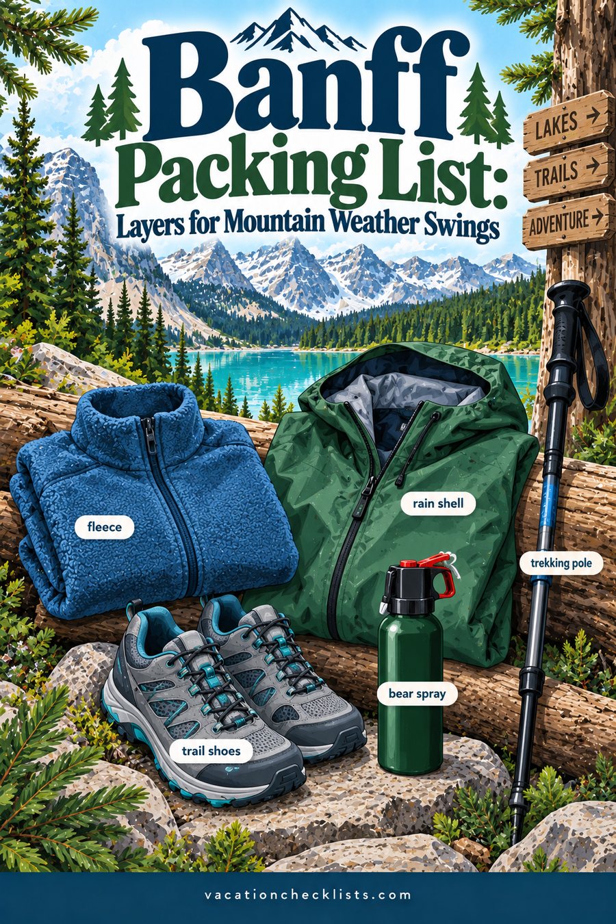 Banff Packing List