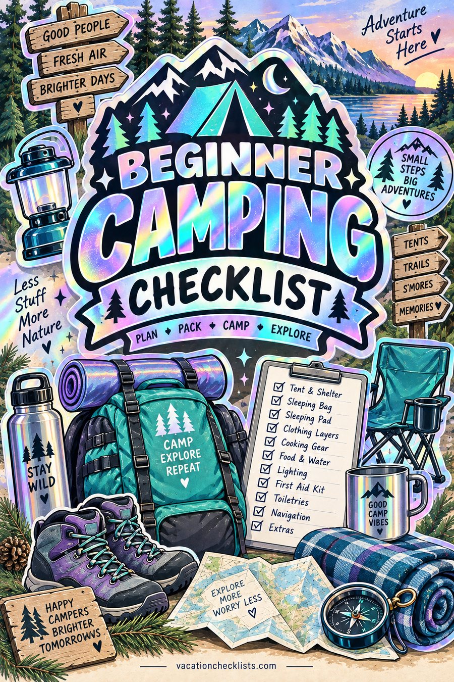 Beginner Camping Checklist