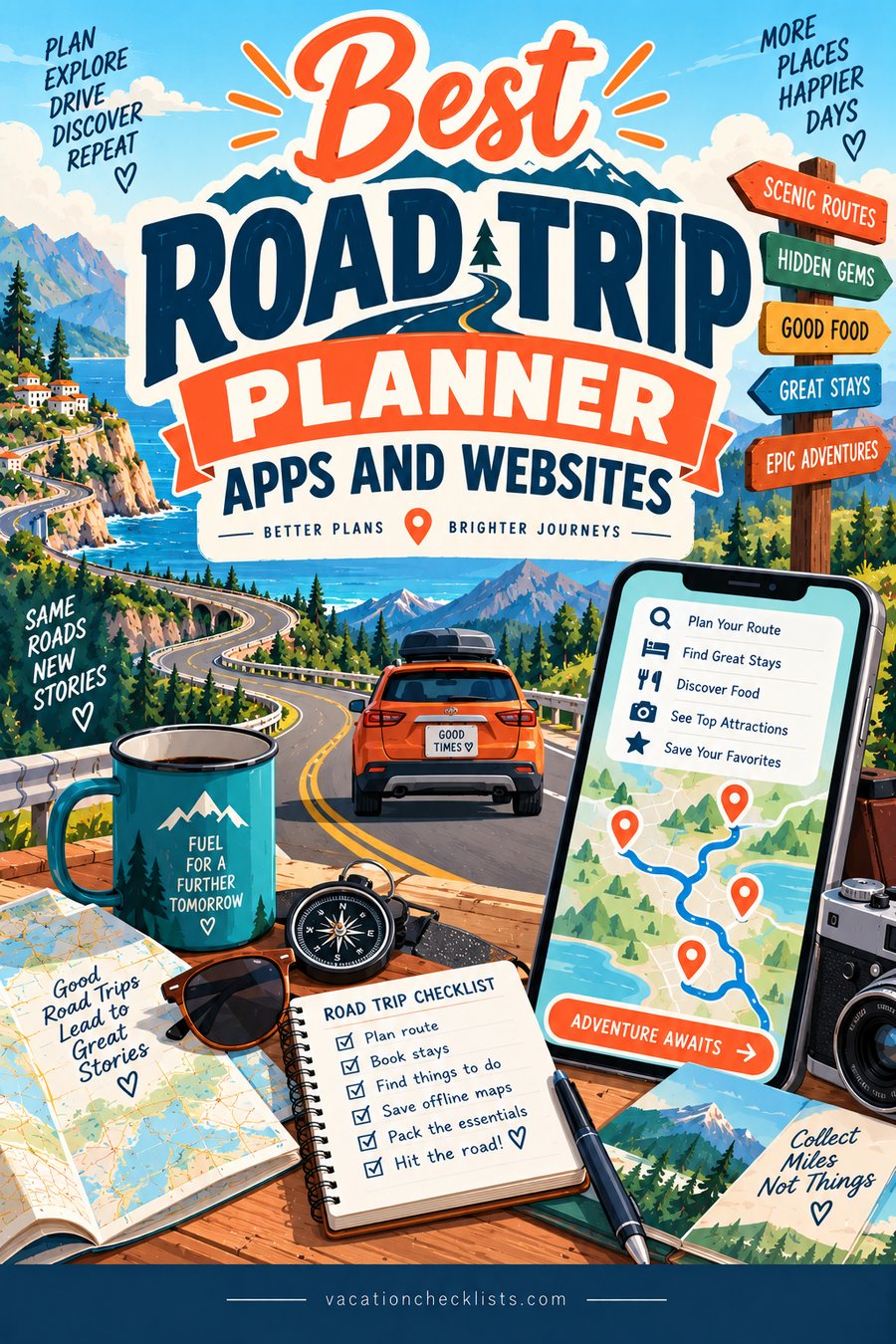 The Best Road Trip Planner Apps and Websites, Compared by Job