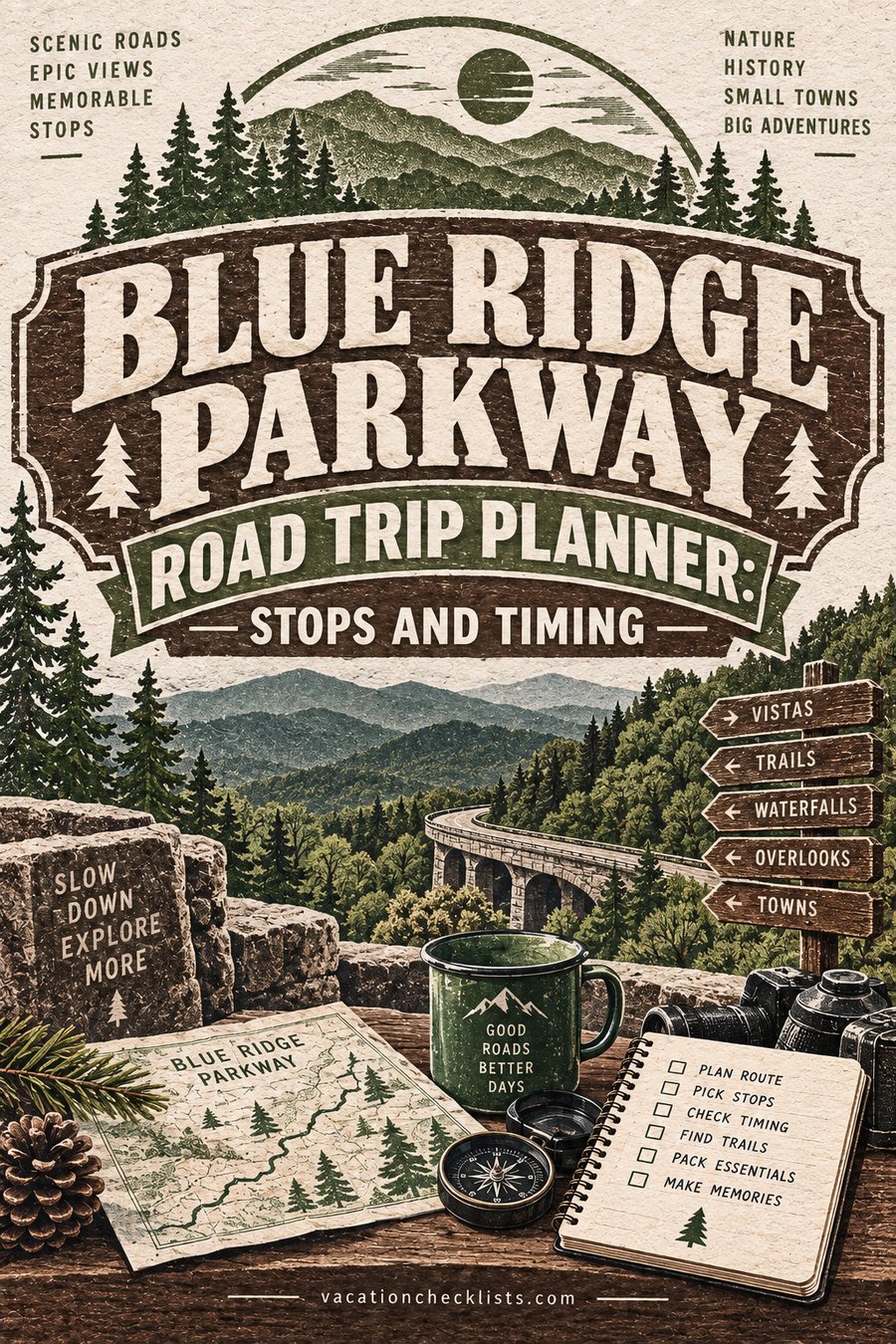 Blue Ridge Parkway Road Trip Planner
