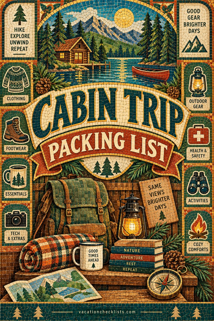 Cabin Trip Packing List