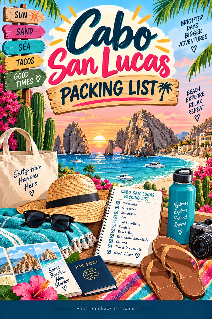 Cabo San Lucas Packing List