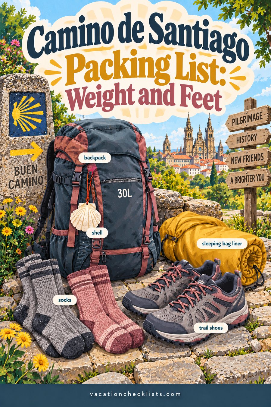 Camino de Santiago Packing List