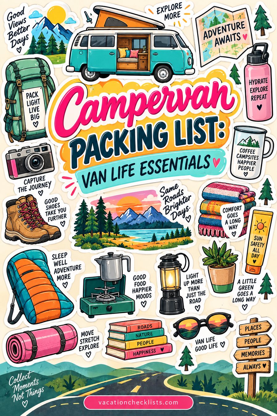Campervan List Essentials for Van Life
