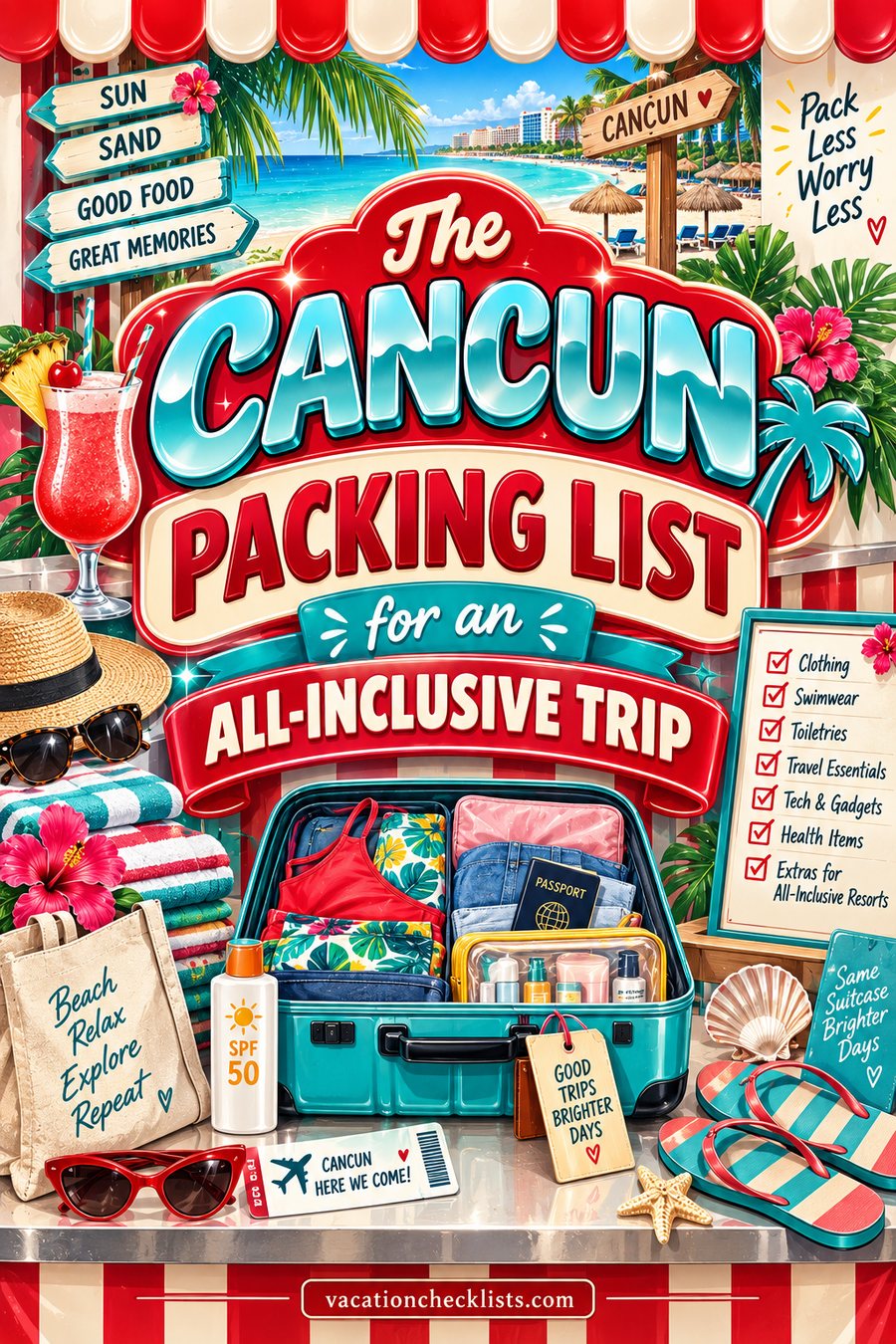 Cancun Packing List for an All-Inclusive Trip