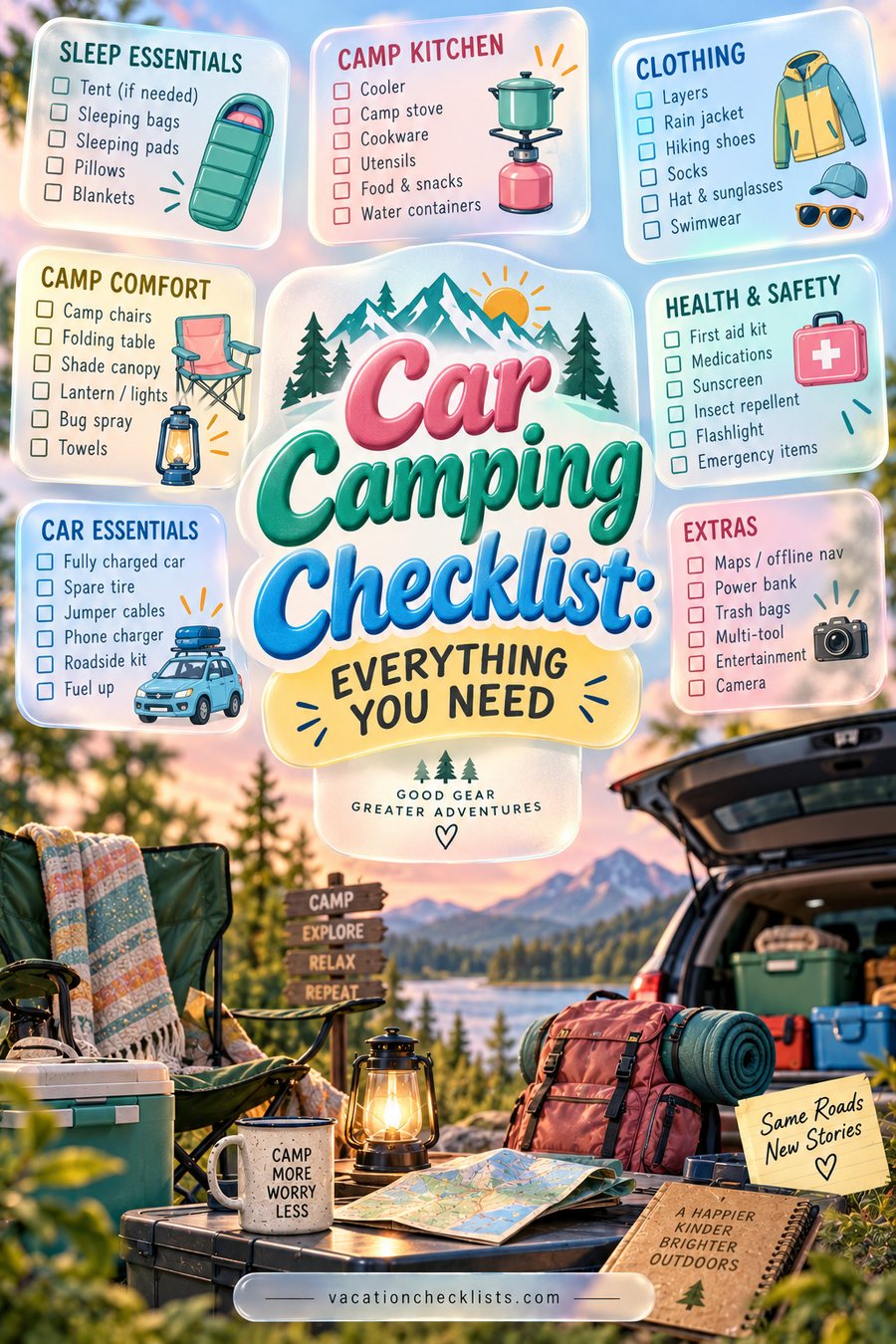 Car Camping Checklist