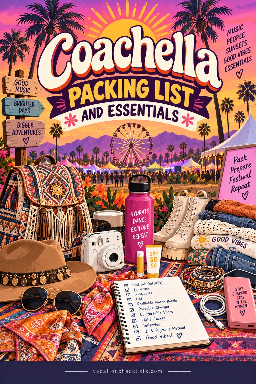 Coachella Packing List and Essentials