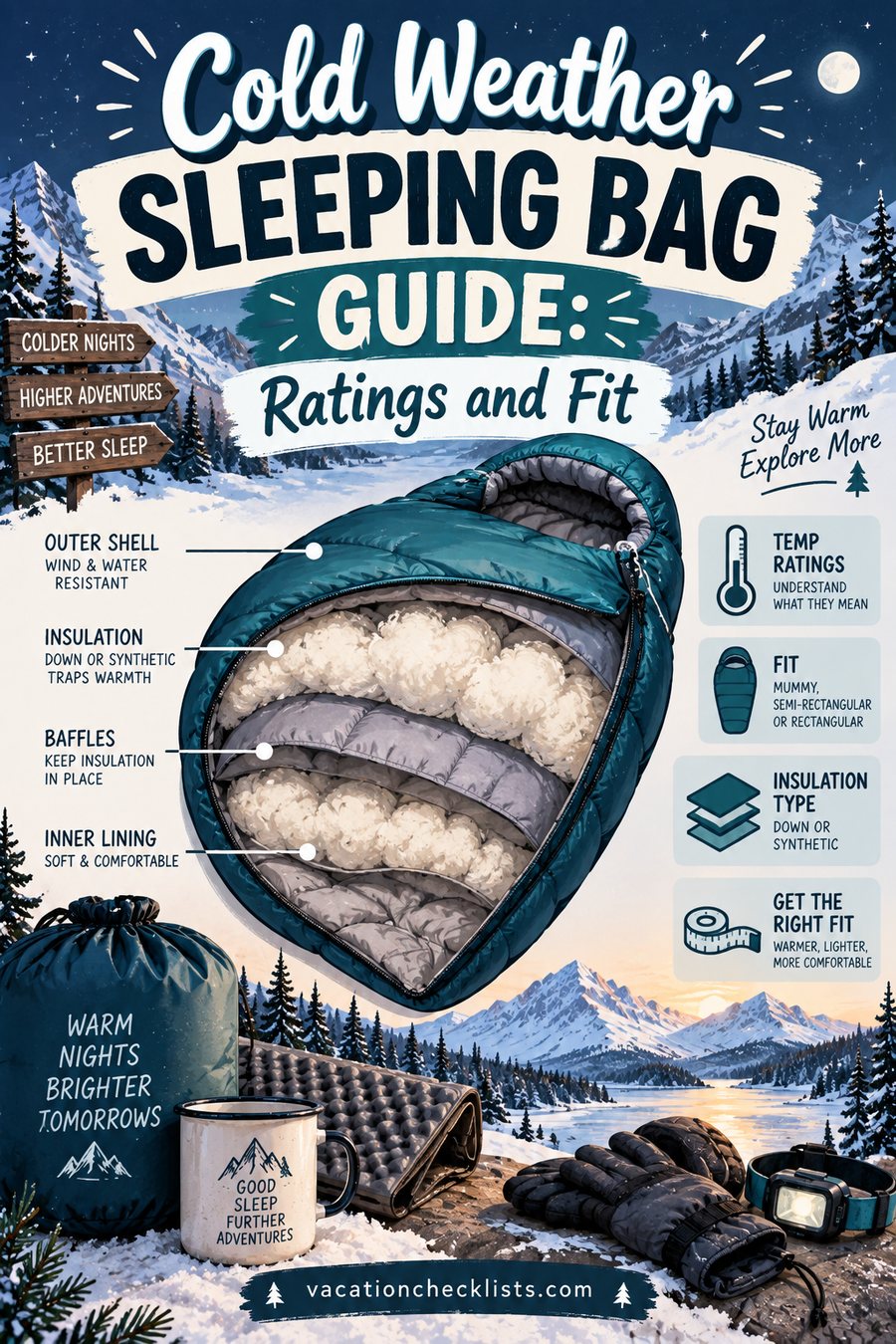 Cold Weather Sleeping Bag Guide