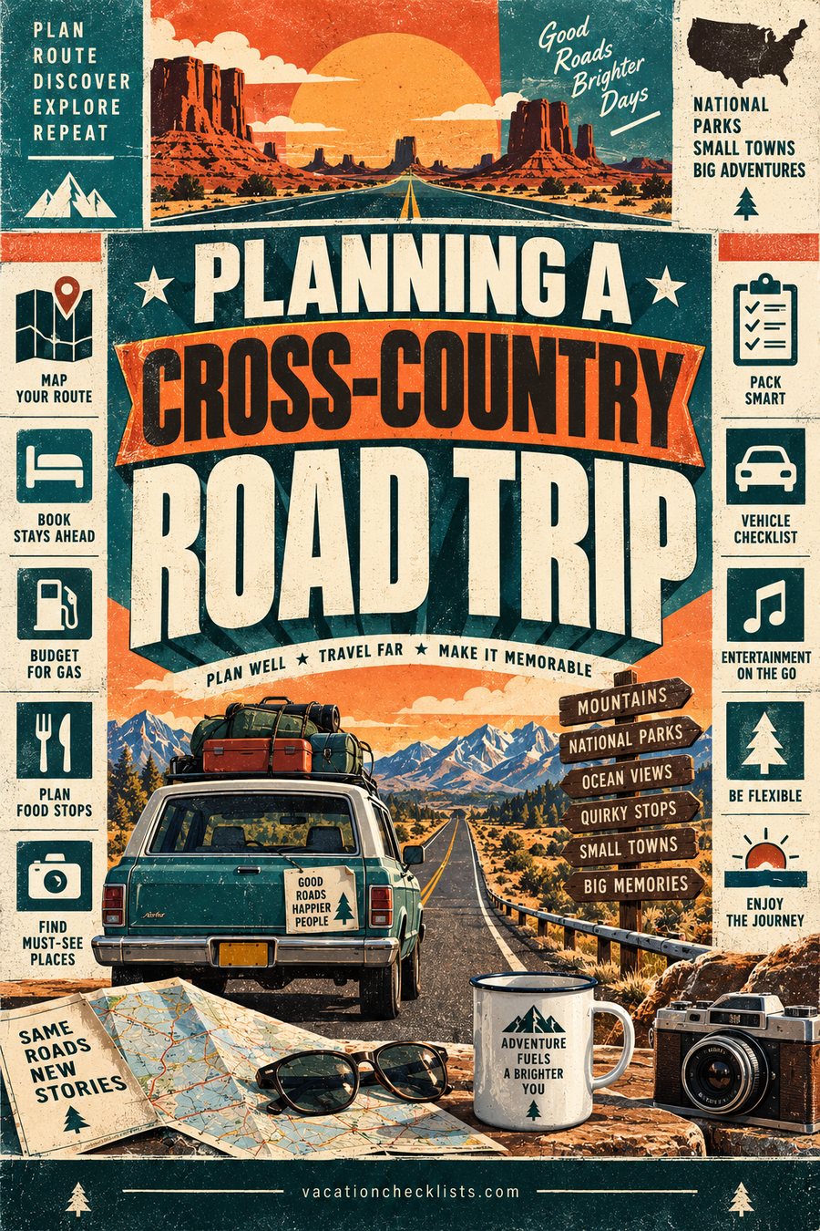 Planning a Cross-Country Road Trip