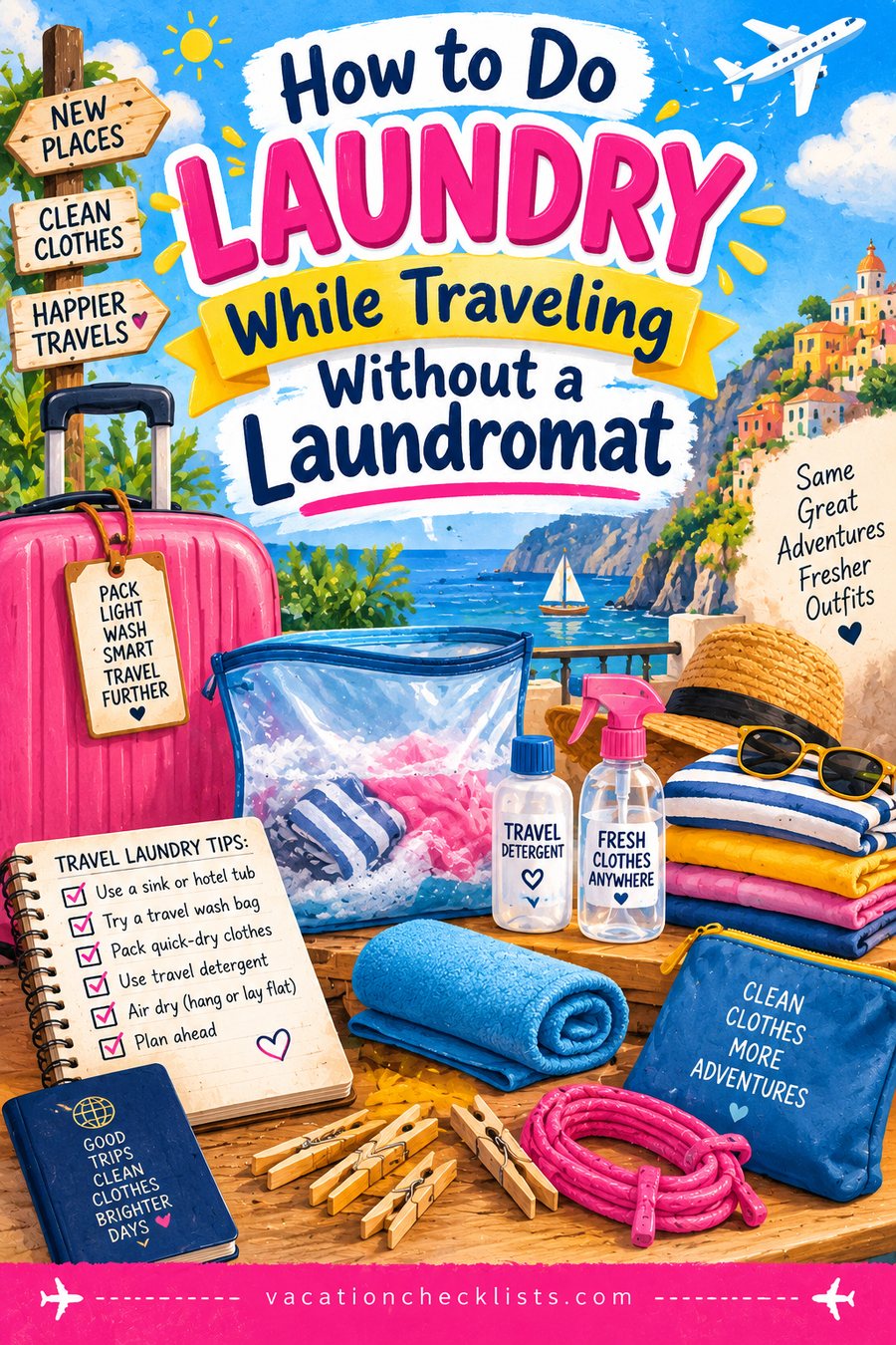 How to Do Laundry While Traveling
