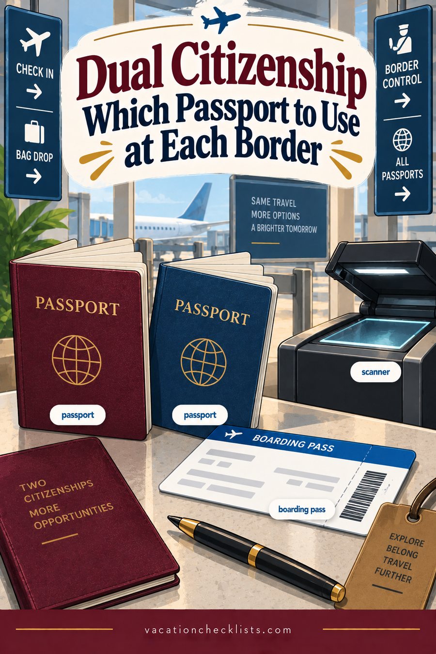 Dual Citizenship: Which Passport to Use