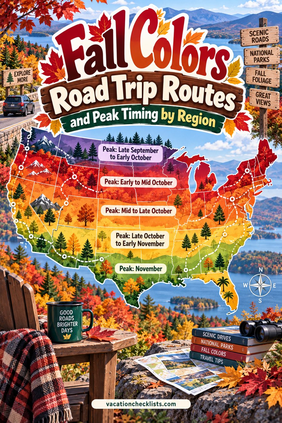 Fall Colors Road Trip: Peak Timing and Routes by Region