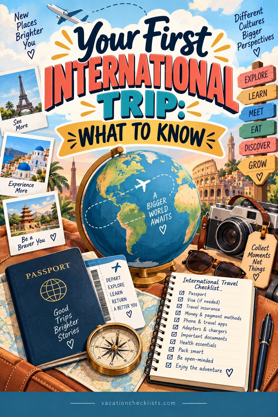 Your First International Trip, Step by Step