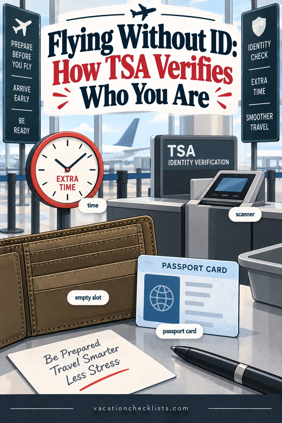 Flying Without ID: How TSA Verifies Who You Are