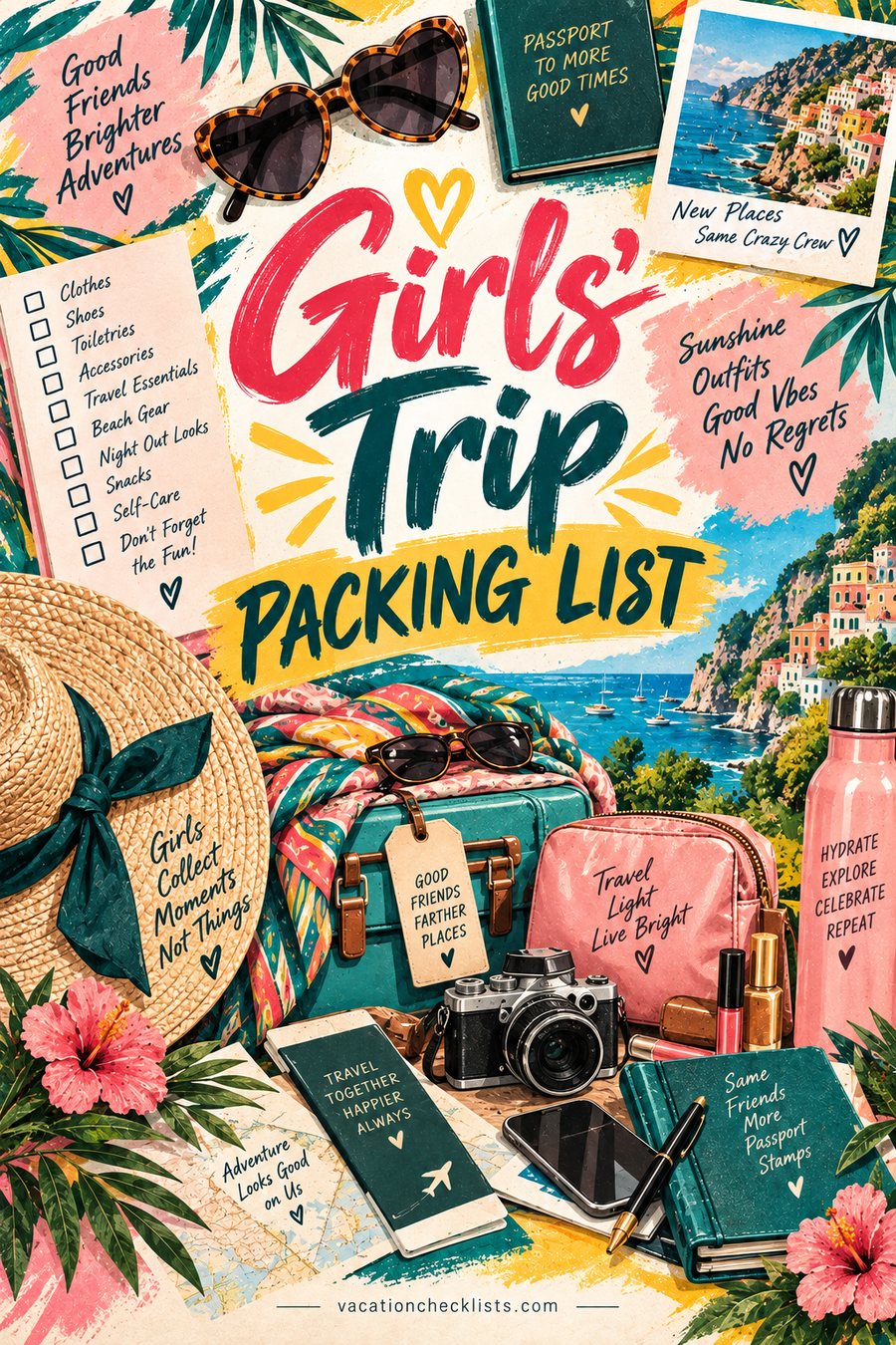 Girls Trip Packing List for a Weekend With Friends