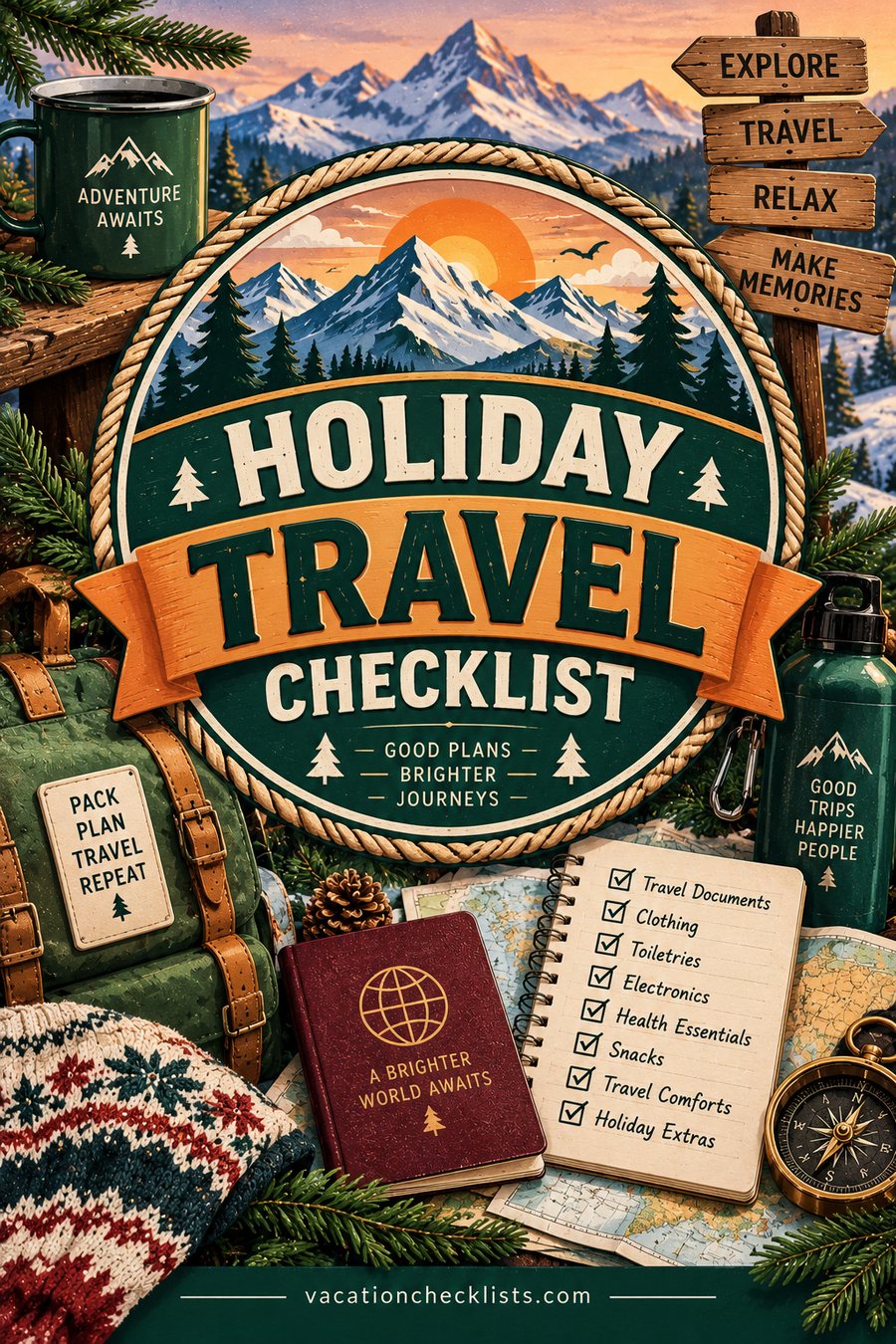 Holiday Travel Checklist: The Peak Season Countdown