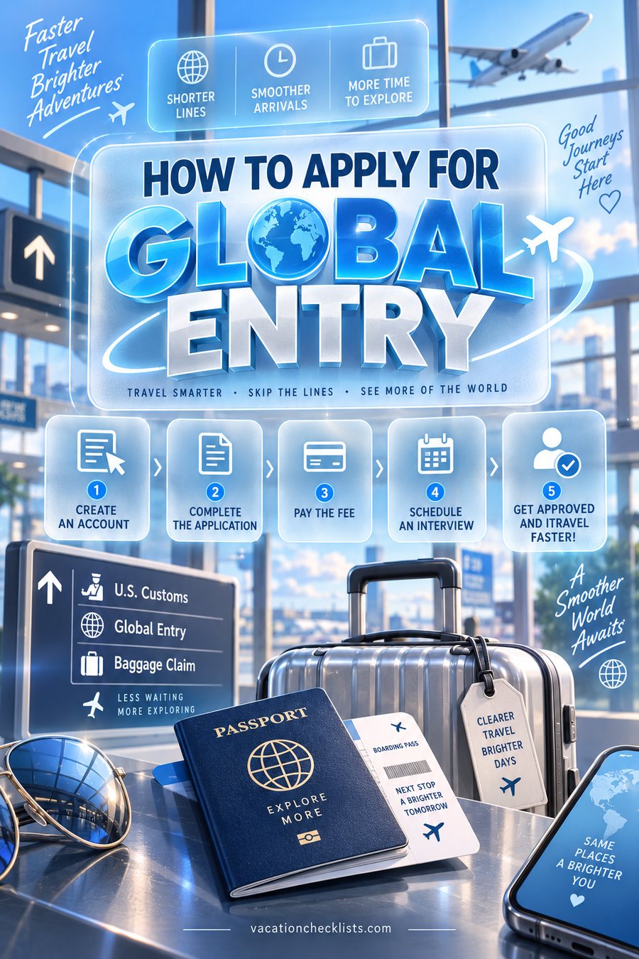 How to Apply for Global Entry, Step by Step