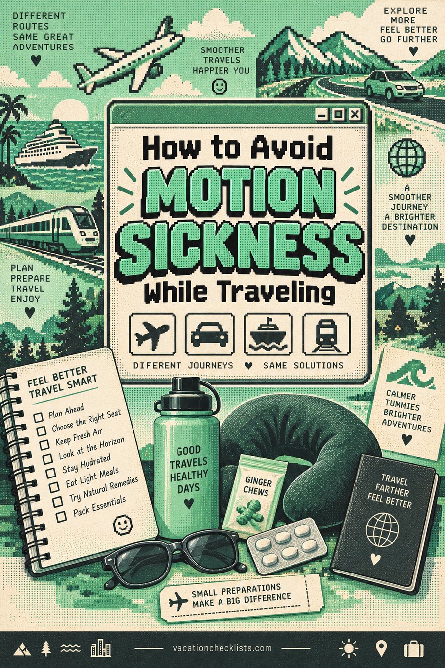 How to Avoid Motion Sickness While Traveling