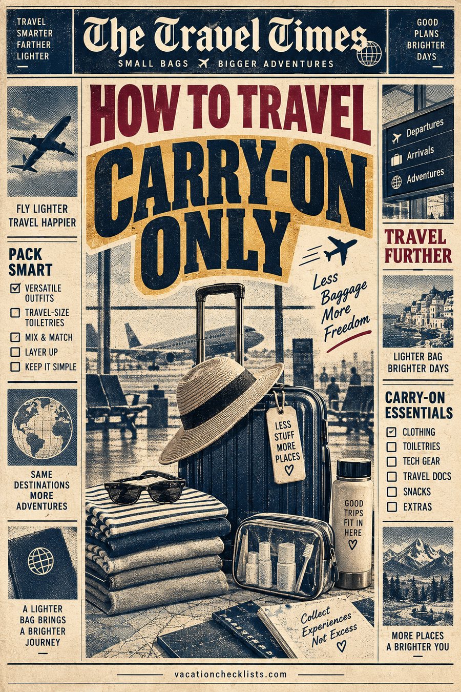How to Travel Carry-On Only