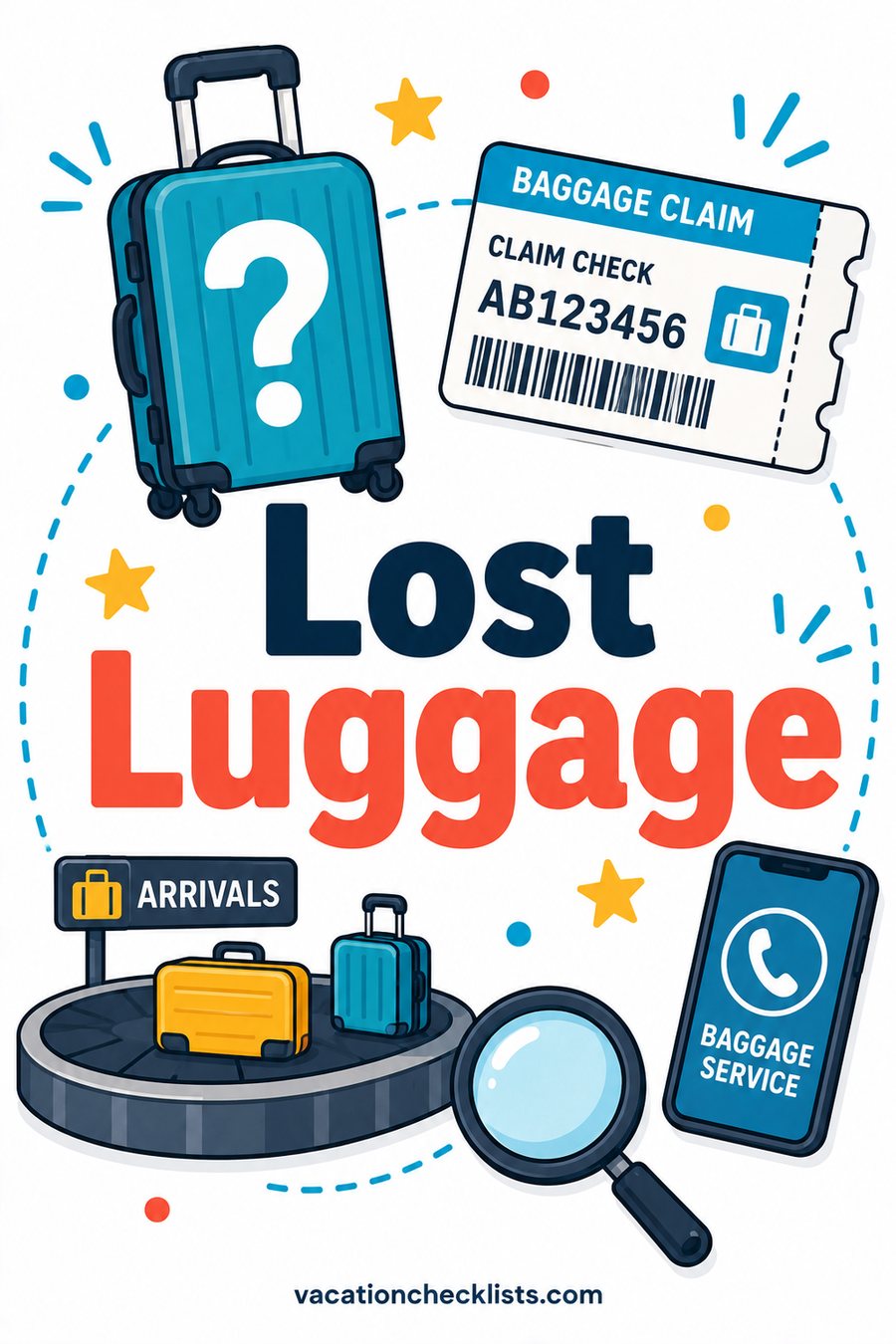 Lost Luggage What to Do First