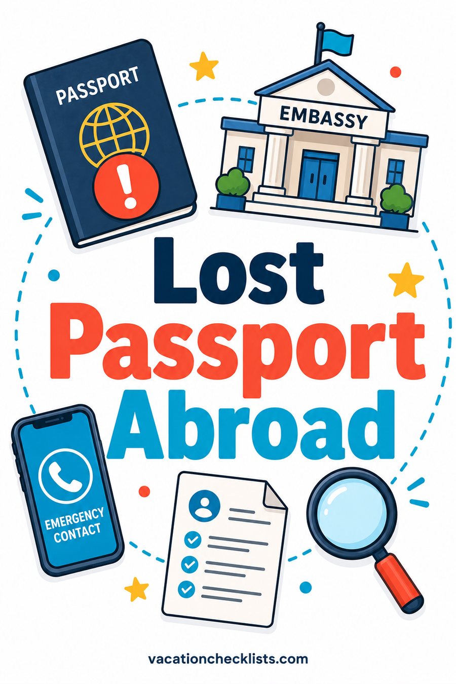 Lost Passport Abroad: What to Do in the First 24 Hours