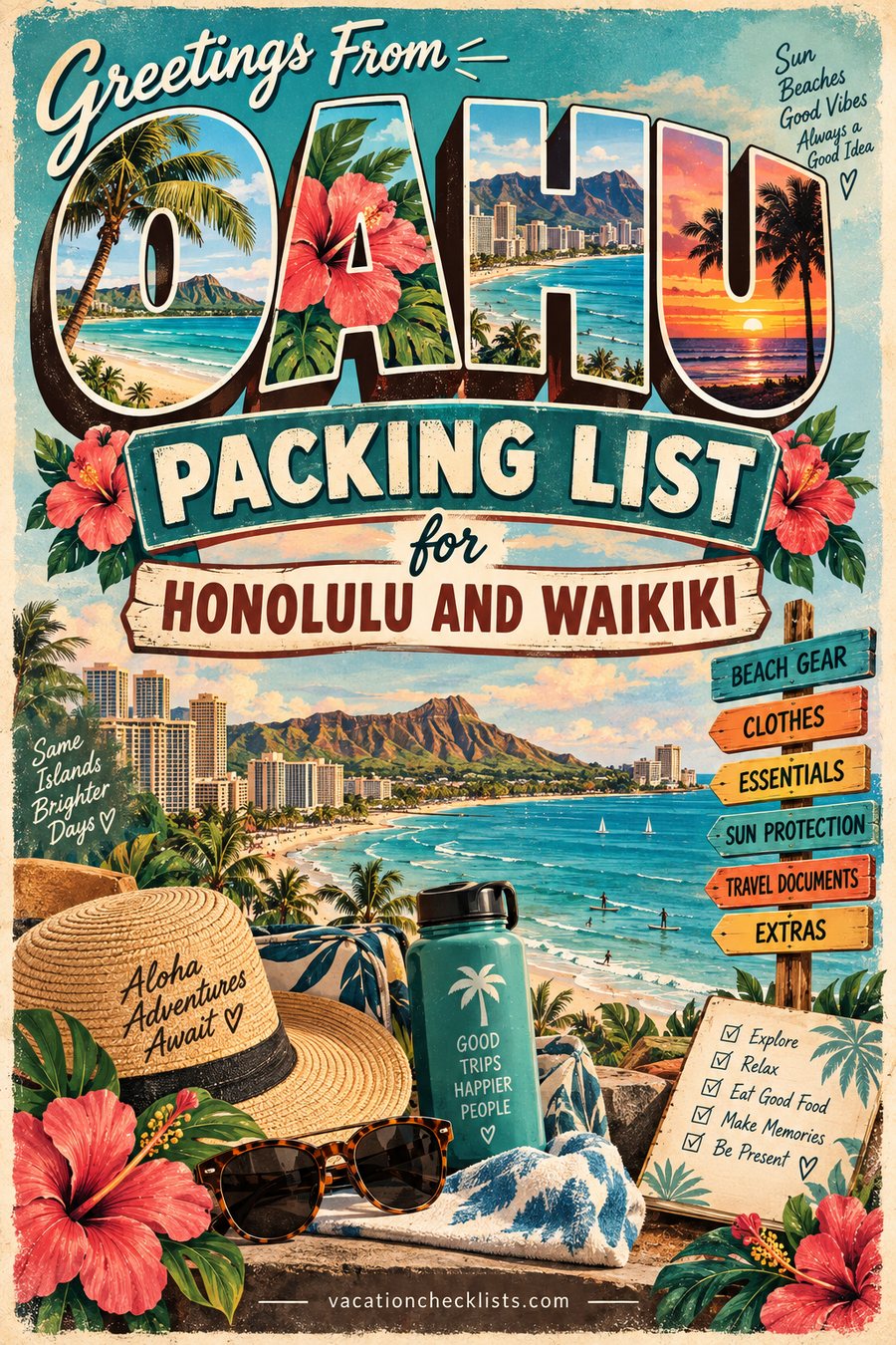 Oahu Packing List