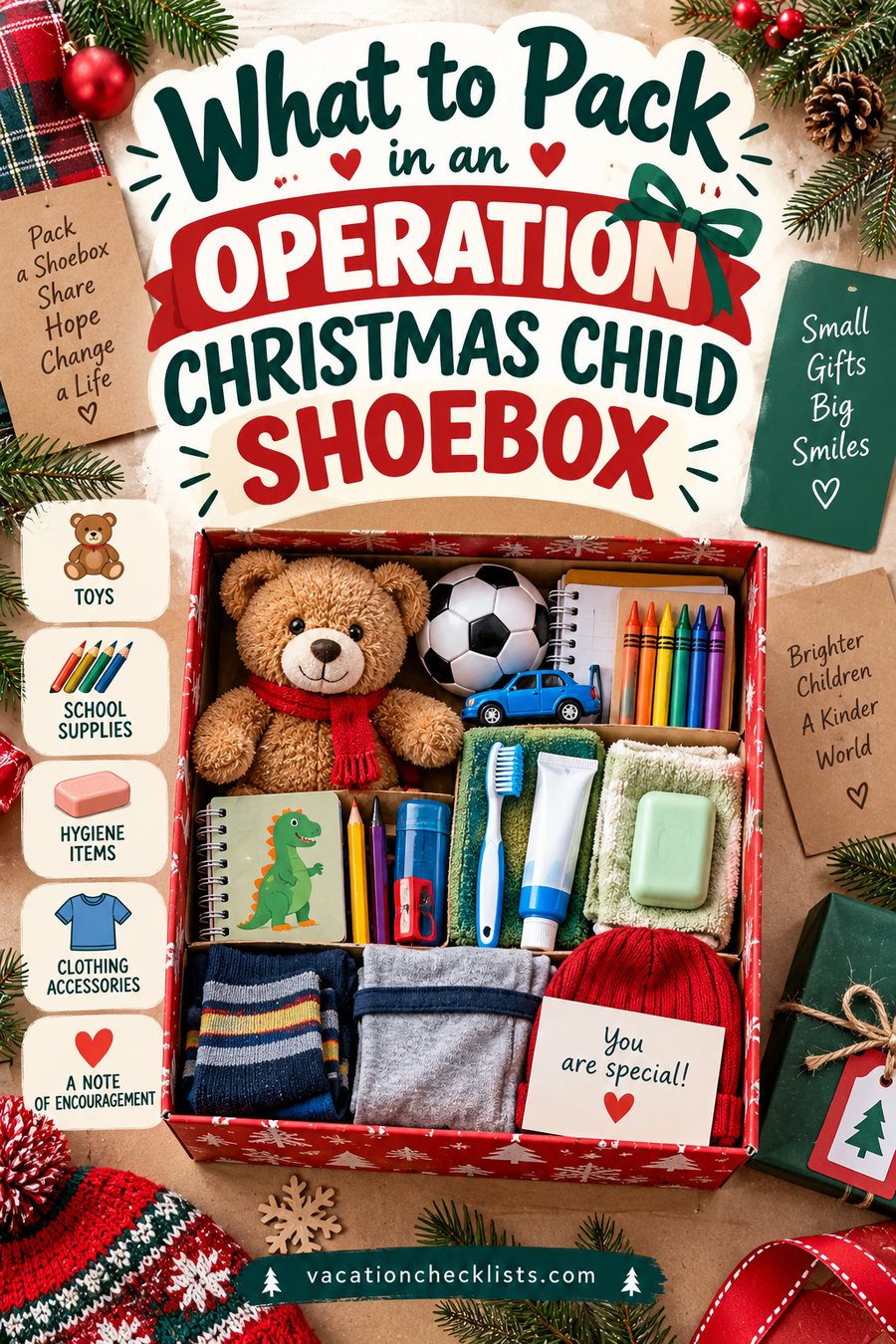 What to Pack in an Operation Christmas Child Shoebox