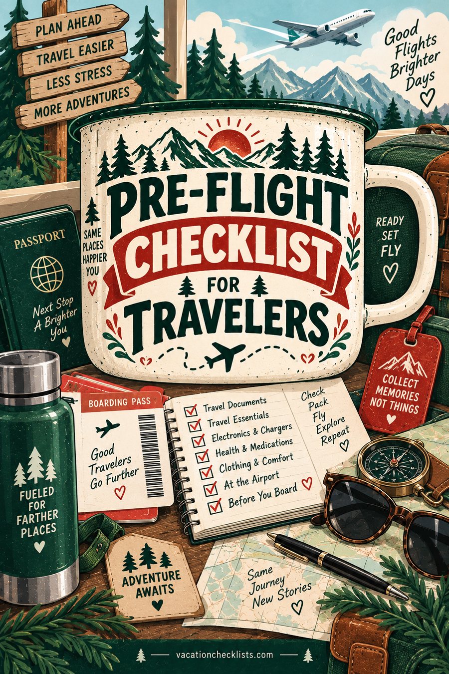 Pre-Flight Checklist: What to Do Before You Fly