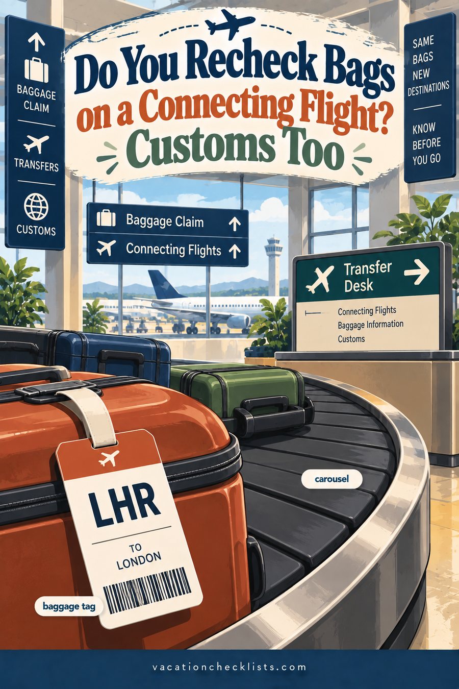Do You Recheck Bags on a Connecting Flight?