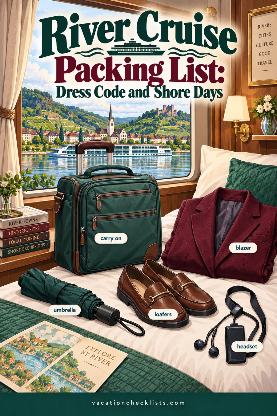 River Cruise Packing List: Dress Code and Shore Days