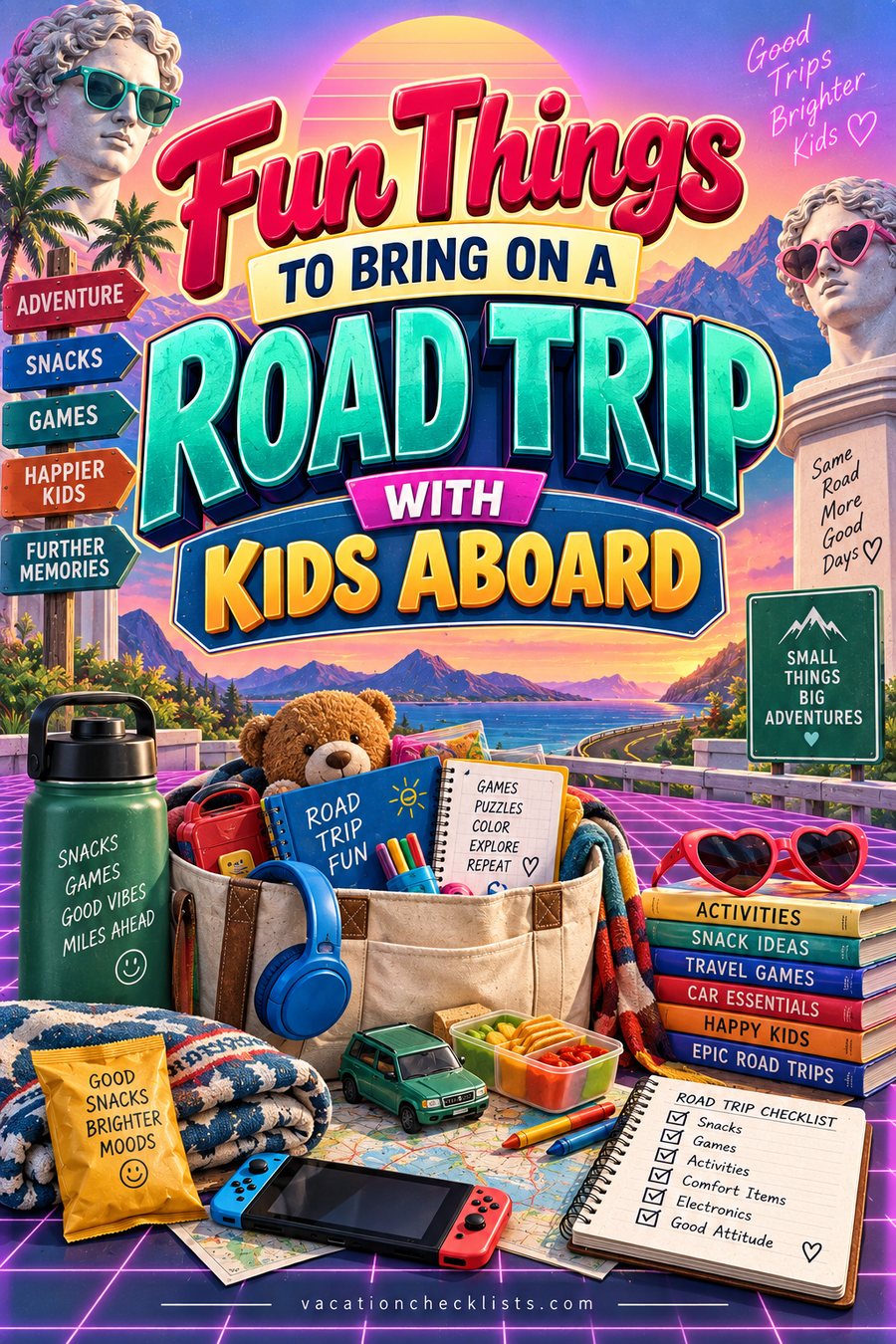 Fun Things to Bring on a Road Trip