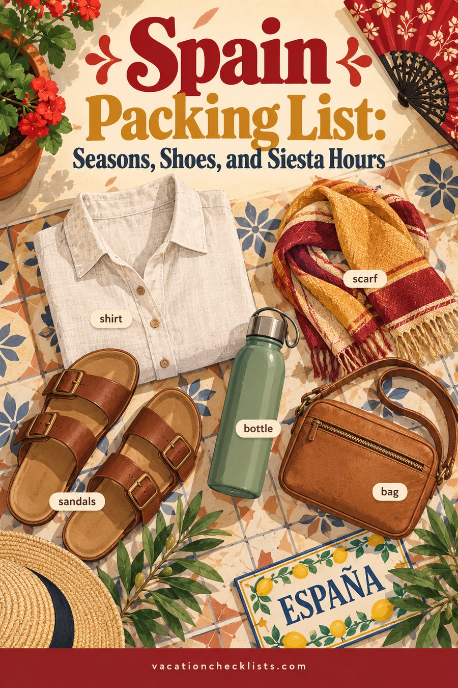 Spain Packing List