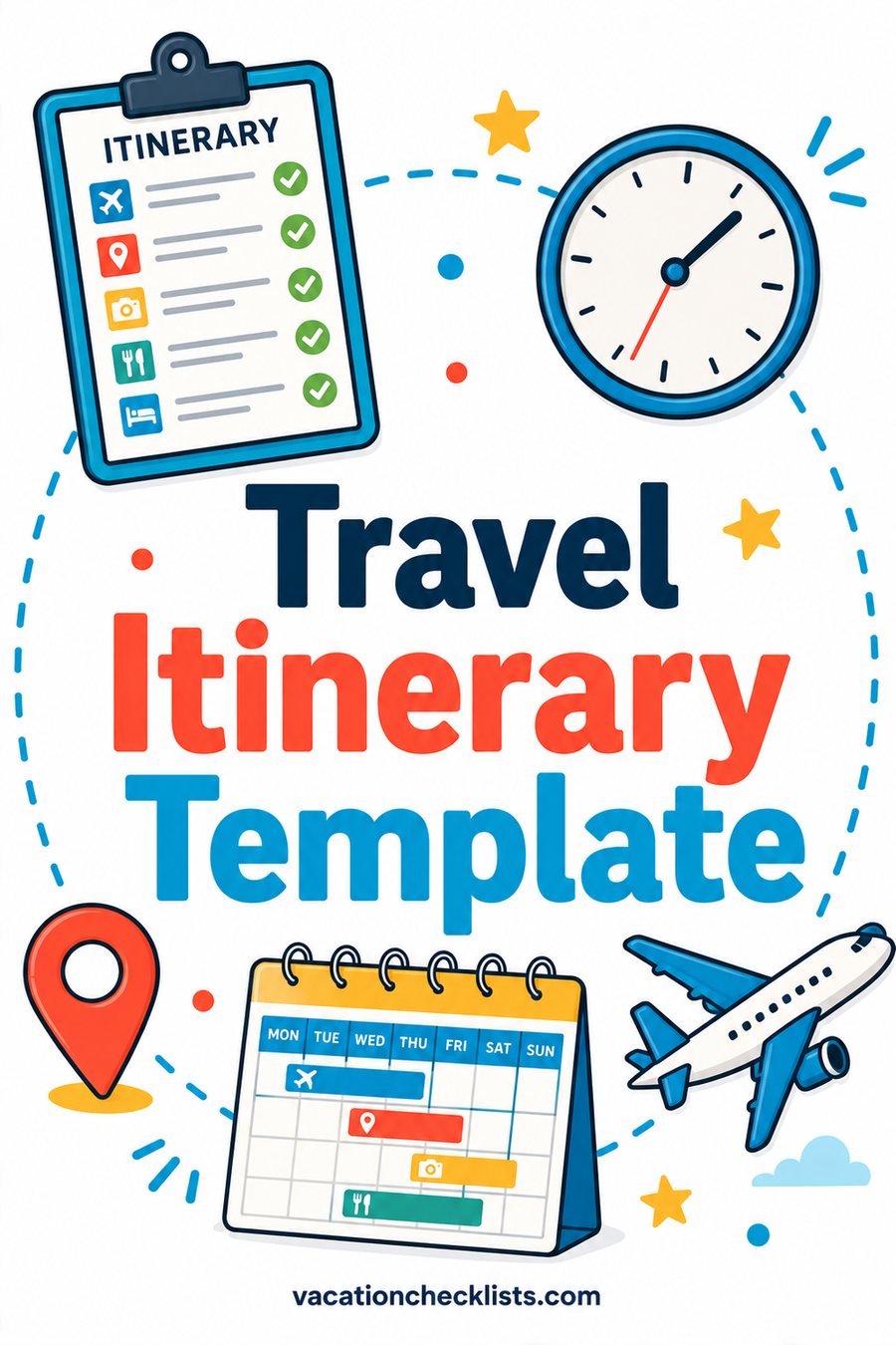 Travel Itinerary Template