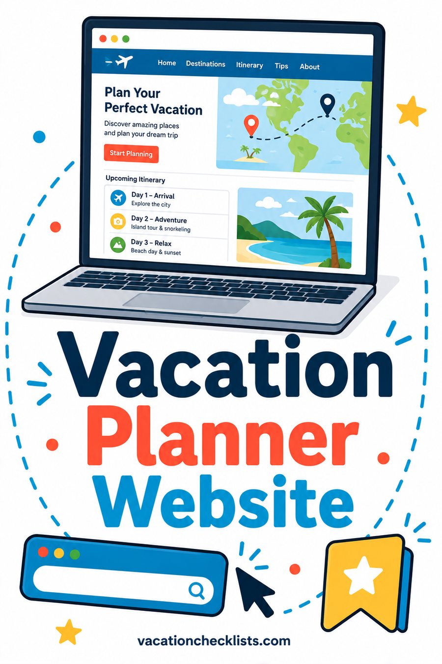 Vacation Planner Website