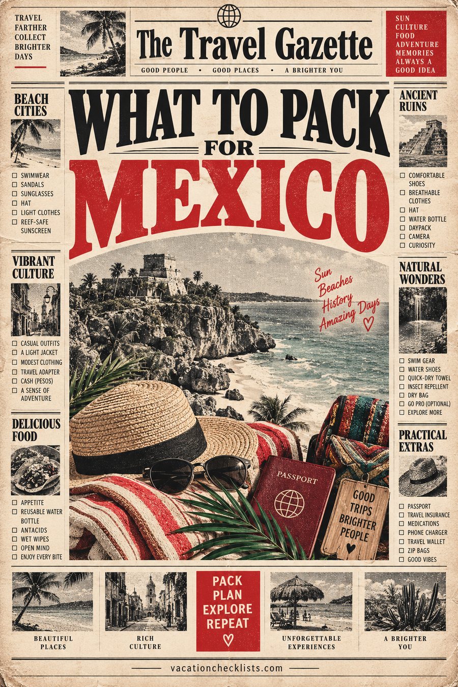 What to Pack for Mexico: The Region-by-Region Packing List