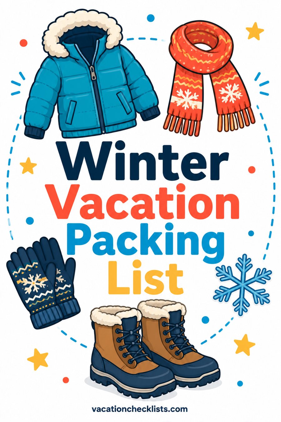 Winter Vacation Packing List